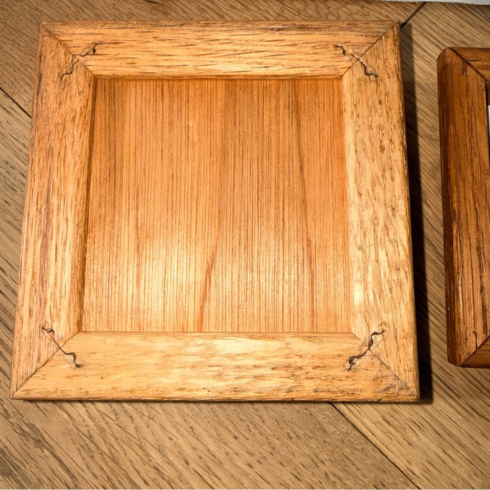 Wooden Jewelry Organizer with Double Wedding Quilt Design - Picture 11 of 14